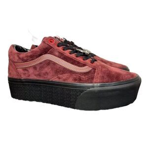 Vans Stackform x Disney Womens Size 5 Shoes 'Poison Apple' Snow White